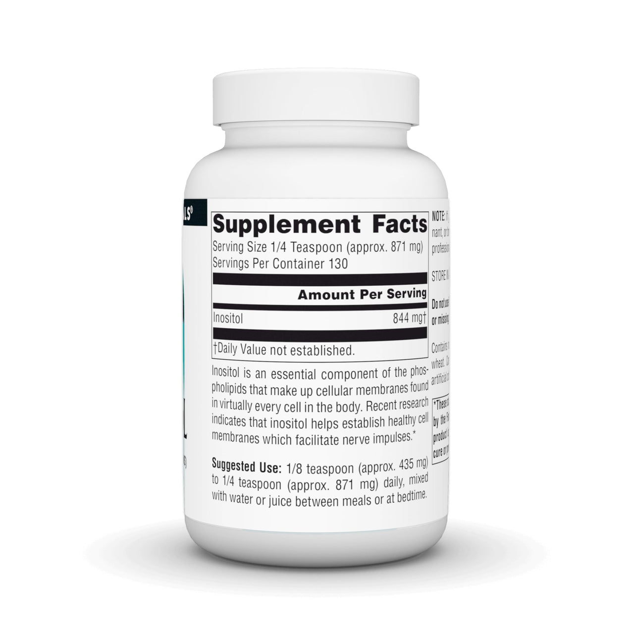 Source Naturals Pure Inositol, Dietary Supplement* - 4 oz Powder