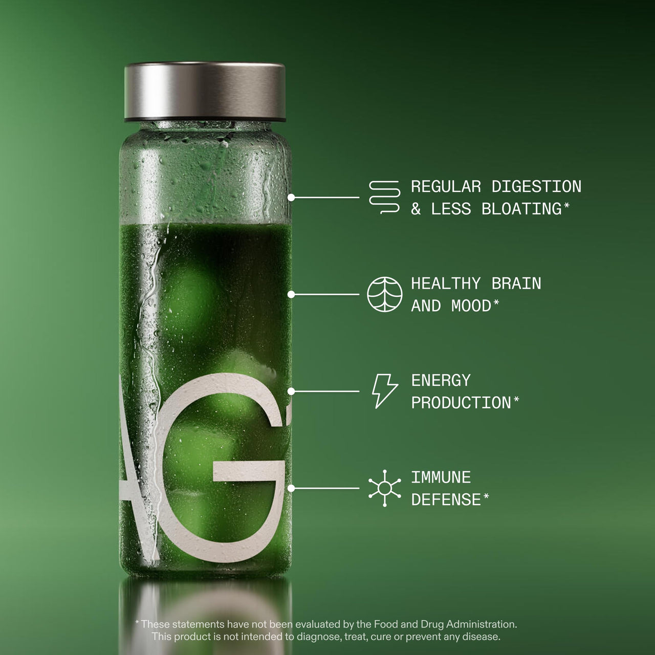 AG1 Athletic Greens Superfood and Probiotic, 75 Vitamins, Travel Pack 14ct