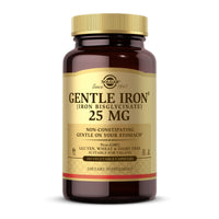 Thumbnail for Solgar Gentle Iron (Iron Bisglycinate) 25 mg - 180 Vegetable Capsules - Non-Constipating, Gentle on Your Stomach - Non-GMO, Gluten Free - 180 Servings