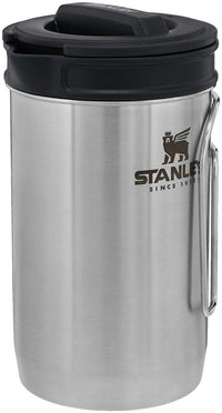 Thumbnail for STANLEY All In One French Press Coffee Maker 32 oz | 5 Minute Brew, 4 Hours Hot | Mesh Filter for Coffee Grounds | Insulated Stainless Steel French Press | BPA-Free | Stainless