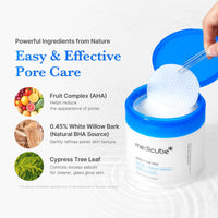 Thumbnail for medicube Toner Pads Zero Pore Pad 2.0 | Dual-Textured Facial Pad for Exfoliation and Pore Care with 4.5% AHA Lactic Acid, 0.45% BHA Salicylic Acid | Ideal for All, Korean Skin Care, 70 Pads (1 Pack)