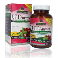 Thumbnail for Nature's Answer Urinary Tract Health | Fast Acting Three-Day Regimen | Cranberry Flavor Dietary Supplement | Alcohol-Free, Gluten-Free, Kosher Certified, Vegetarian & Vegan 90 Capsules