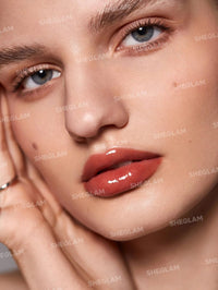 Thumbnail for SHEGLAM Glaze Daze Lip Gloss Shiny Tinted Lip Gloss High Gloss Finish Plumping Lip Care Nourishing Not Easy to Fade Liquid Lip Cosmetics-Apple Spice