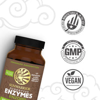 Thumbnail for Sunwarrior Digestive Enzymes Probiotic | Plant Based & Vegan with Spore Based Probiotic Essential Supplements to Support Optimal Health for Men & Women Digestive Enzyme Supplements | Enzorb