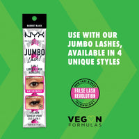 Thumbnail for NYX PROFESSIONAL MAKEUP Jumbo Lash! 2-In-1 Eyeliner & Lash Adhesive - Baddest Black