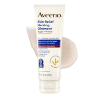 Thumbnail for Aveeno Skin Relief Healing Ointment, for Extra Dry, Cracked & Sensitive Skin, 72-Hour Protectant with Triple Oat, Shea Butter & Glycerin, Fragrance-Free for Body, Face, Hands, Lips 7.2 oz