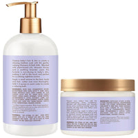 Thumbnail for SheaMoisture Baby Essentials, Nighttime Shampoo & Bath Milk + Deep Conditioner, Manuka Honey & Lavender, Pediatrician-Tested, Hypoallergenic, Tear-Free