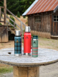 Thumbnail for Stanley Classic Legendary Vacuum Bottle 1.5 qt | Wide Mouth with Leakproof Cup Lid | Keep Drinks Hot or Cold | Packable for Travel | Insulated Stainless Steel Thermal Bottle | BPA-Free | Lava