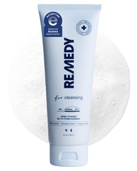 Thumbnail for Remedy for Lightweight Cleansing | Gel to Foam Cleanser for Normal to Oily Skin | 0.5% Salicylic Acid, Ceramide NP, Niacinamide, Green Tea | By Dermatologist Dr. Shah, 5 fl. Oz