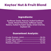 Thumbnail for Kaytee Nut & Fruit Wild Bird Seed, 5 lb