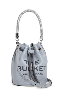 Thumbnail for Marc Jacobs Women's The Leather Bucket Bag, Wolf Grey, One Size