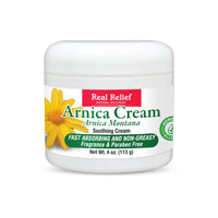 Thumbnail for Real Relief Arnica Cream, Natural, Soothing, Non Greasy and Unscented, 4 oz (Pack of 1)