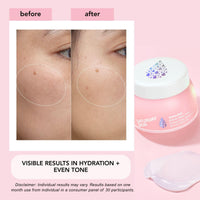Thumbnail for Saturday Skin Waterfall Glacier Water Face Cream – Oil Free Korean Face Moisturizer for Oily Skin, Lightweight Gel Face Moisturizer & Cute Moisturizer, Day & Night Korean Night Cream(1.69 Fl Oz/50ml)