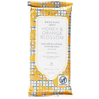 Thumbnail for Beekman 1802 Face & Body Wipes, Honey & Orange Blossom - Scented - 30 Count - Cleanses - With Goat Milk, Aloe & Vitamin E - Alcohol Free, Biodegradable - Good for Sensitive Skin - Cruelty Free