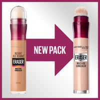 Thumbnail for Maybelline Instant Age Rewind Eraser Dark Circles Treatment Multi-Use Concealer, 100, 1 Count (Packaging May Vary)