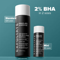 Thumbnail for Paula's Choice Skin Perfecting 2% BHA Liquid Salicylic Acid Exfoliant, Gentle Facial Exfoliator for Blackheads, Large Pores, Wrinkles & Fine Lines, Travel Size, 1 Fluid Ounce