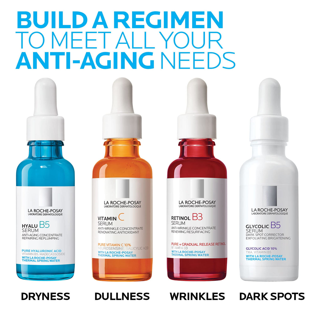La Roche-Posay Pigmentclar Brightening Face Cleanser, Exfoliating Face Wash with LHAs, Dark Spot Remover and Skin Tone Brightening, Fragrance Free Foaming Cream Cleanser