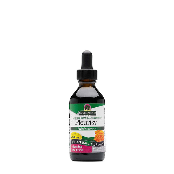 Nature's Answer Pleurisy Root with Organic Alcohol, 2-Fluid Ounces