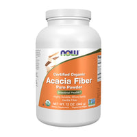 Thumbnail for NOW Foods Supplements, Acacia Pure Powder, Certified Organic, Highly Soluble, Mixes Easily, Intestinal Health*, 12-Ounce