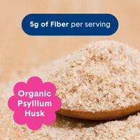 Thumbnail for Bellway Super Fiber Powder + Fruit, Sugar Free Organic Psyllium Husk Powder Fiber Supplement for Regularity, Bloating Relief & Digestive Health, Plant-Based, Wild Berry (50 Servings)