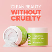 Thumbnail for SeoulCeuticals Korean Skin Care Face Mask for Sensitive Skin - Korean Skincare Green Tea Wash Off Masks - K Beauty Face Masks - Aloe Vera Mask + Centella Asiatica Hydrating Facial Spa Mask 2oz