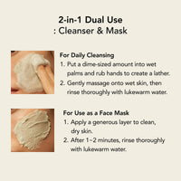 Thumbnail for Whipped Korean Skincare Face Wash, Hydrating Vegan Facial Cleanser for Dry Skin with Niacinamide, Hyaluronic Acid, Ceramide, Strawberry & Vanilla, Cleanser for Sensitive Skin