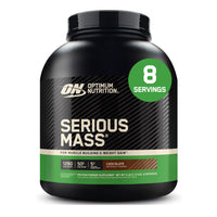 Thumbnail for Optimum Nutrition Serious Mass, Weight Gainer Protein Powder, Mass Gainer, Vitamin C and Zinc for Immune Support, Creatine, Chocolate, 6 Pound (Packaging May Vary)