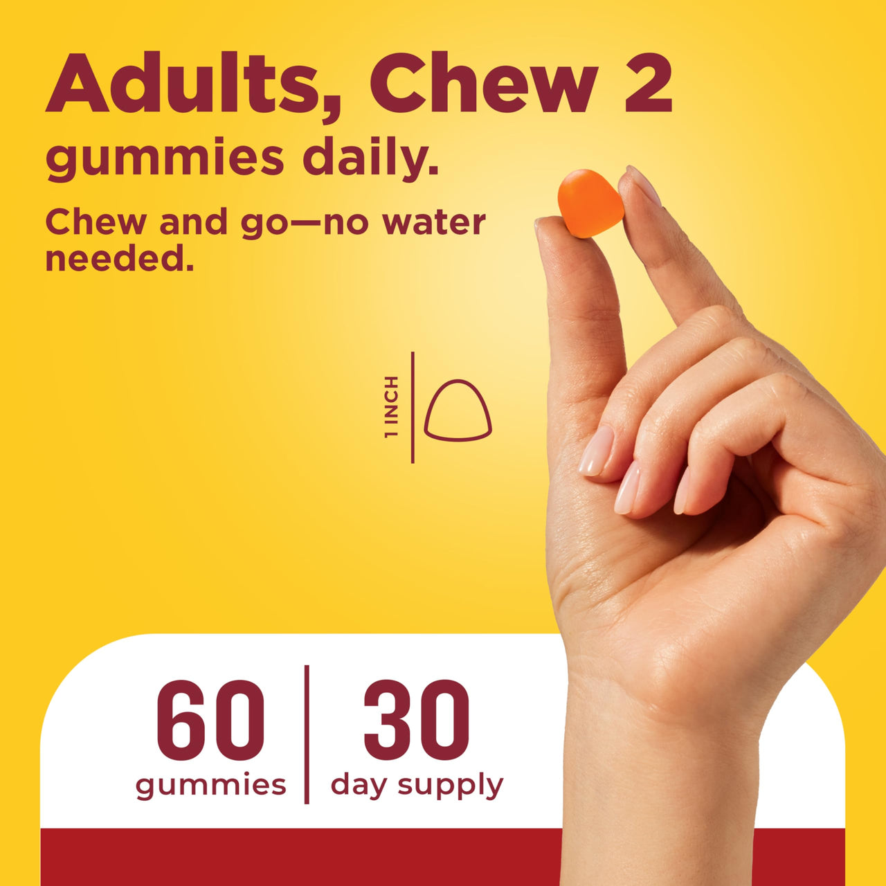 Nature Made CoQ10 200Mmg Per Serving Gummies, Heart & Energy Support, 60 CoQ10 Gummies, 30 Day Supply