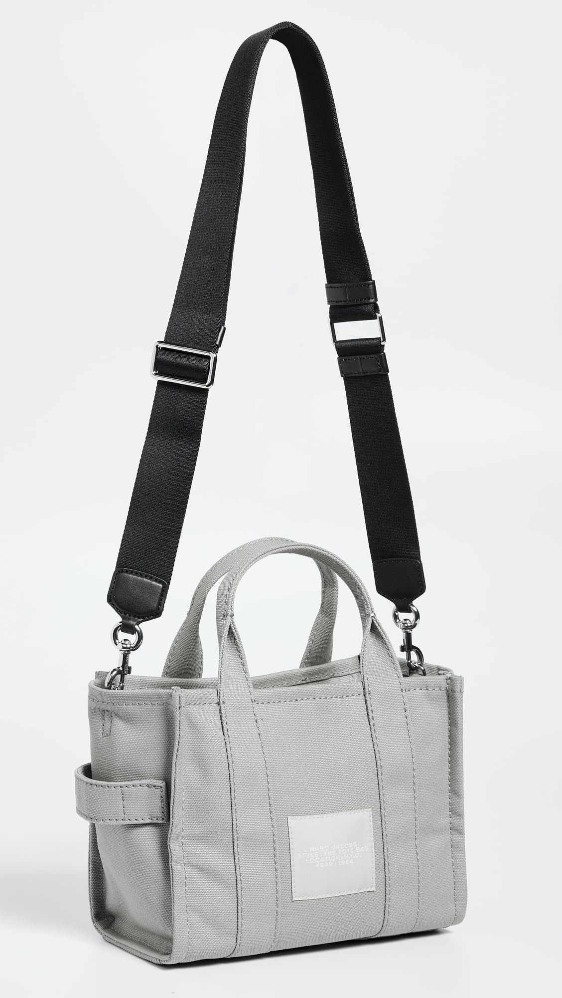 Marc Jacobs Women's The Small Traveler Tote, Wolf Grey, One Size