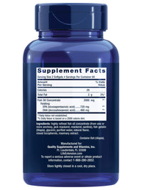 Thumbnail for Life Extension Mega EPA/DHA, Omega-3 Fatty acids, Heart & Brain Health, Non-GMO, Gluten-Free, 120 softgels