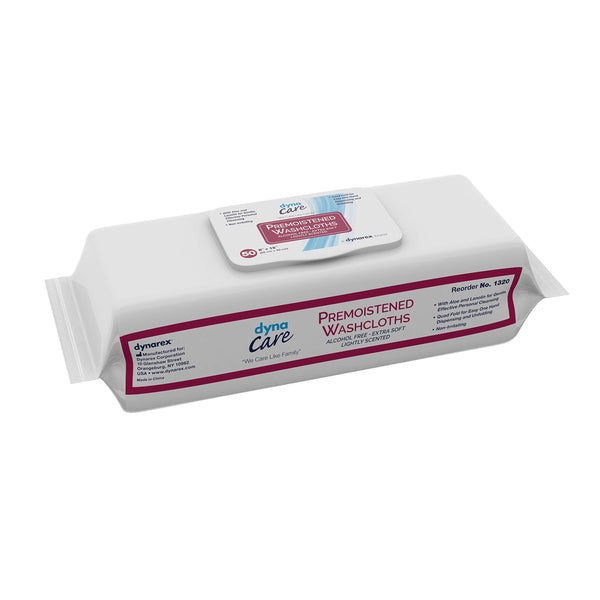 Personal Wipe DynaCare Soft Pack Aloe/Lanolin Scented 50 Count