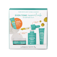 Thumbnail for Urban Skin Rx® Even Tone Essentials Daily Regimen Starter Kit, Includes 3-in-1 Cleansing Bar, Super Glow Serum, Retinol Rapid Repair & Dark Spot Treatment + Complexion Protection SPF 30 Moisturizer