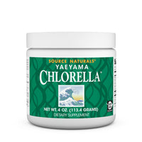 Thumbnail for Source Naturals Chlorella from Yaeyama, a Source of Vegetarian Vitamin B-12, Non GMO Dietary Supplement - 4 oz Powder