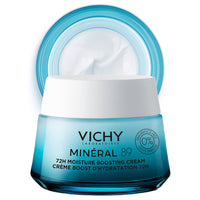 Thumbnail for VICHY Mineral 89 Fragrance Free Cream, 72H Moisture Boosting Lightweight Cream, Hydrating Face Moisturizer with Hyaluronic Acid and Niacinamide, Suitable for All Skin Types