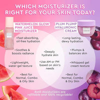 Thumbnail for Glow Recipe Pink Juice Water Gel Face Moisturizer for Women, Men & Teens - Hydrating Hyaluronic Acid, Radiance Boosting, Non-Comedogenic, Oil-Free, Long-Lasting Korean Skin Care for Oily Skin (50ml)