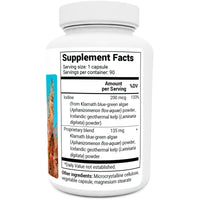 Thumbnail for Dr. Berg Sea Kelp Enhanced Iodine - 200 mcg of Premium Iodine - Seaweed Blend Includes Klamath Blue-Green Algae & Sea Kelp - 90 Capsules