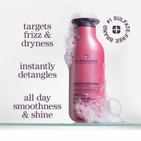 Thumbnail for Pureology Smooth Perfection Shampoo - For Frizzy and Color Treated Hair, Smooths Hair & Controls Frizz, Sulfate-Free & Vegan, 1.7 Fl Oz