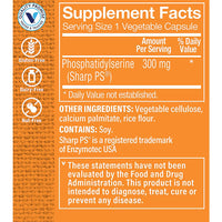 Thumbnail for The Vitamin Shoppe Triple Strength Phosphatidylserine for Brain, Memory (30 Vegetable Capsules)