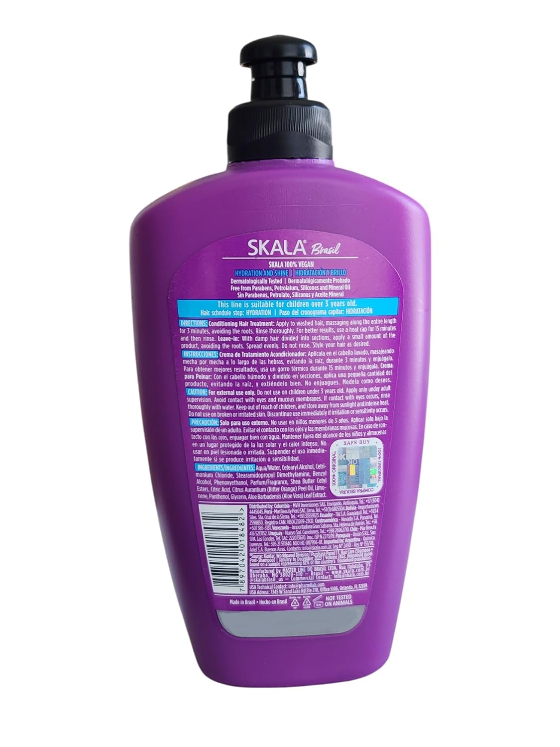 SKALA Creme Para Pentear Expert Mais Cachinhos 2 in 1 - 250Gm