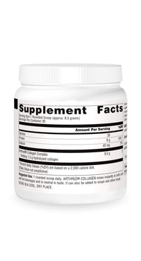 Thumbnail for Source Naturals Arthred Collagen Protein Powder - Unflavored Quick Dissolve Hydrolyzed Peptides - Anti Aging Support For Bone, Joint & Skin Health - 9 oz (30 Servings)