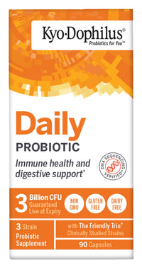 Thumbnail for Kyolic Kyo-Dophilus Daily Probiotic, Immune Health & Digestive Support*, 90 Capsules