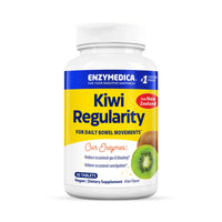 Thumbnail for Enzymedica Kiwi Regularity - Bowel Movement Supplement for Women & Men, Occasional Constipation Support, Reduces Gas & Bloating, Daily Digestion & Gut Health Support for Adults - 30 Chewable Tablets