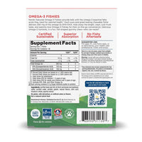 Thumbnail for Nordic Naturals Nordic Omega-3 Fishies, Tutti Frutti - 36 Fishies - 300 mg Total Omega-3s with EPA & DHA - Healthy Brain, Mood, Vision & Immune System - Non-GMO - 36 Servings