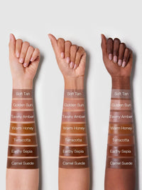 Thumbnail for SHEGLAM Sun Sculpt Cool Toned Liquid Contour Stick Long Lasting Cream Bronzer Makeup - Terracotta