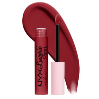 Thumbnail for NYX PROFESSIONAL MAKEUP Lip Lingerie XXL Matte Liquid Lipstick - It's Hotter (Warm Mahogany Red)