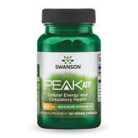 Thumbnail for Swanson Maximum Strength Peak ATP-Natural Supplement Promoting Cellular Energy Support-Supports Physical Performance and Promotes Healthy Blood Flow Support-(30 Veggie Capsules, 400mg Each) 1 Pack
