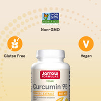 Thumbnail for Jarrow Formulas Curcumin 95 Supplement - Turmeric Extract Supplement, 500 mg for Antioxidant & Joint Support, 120 Capsules