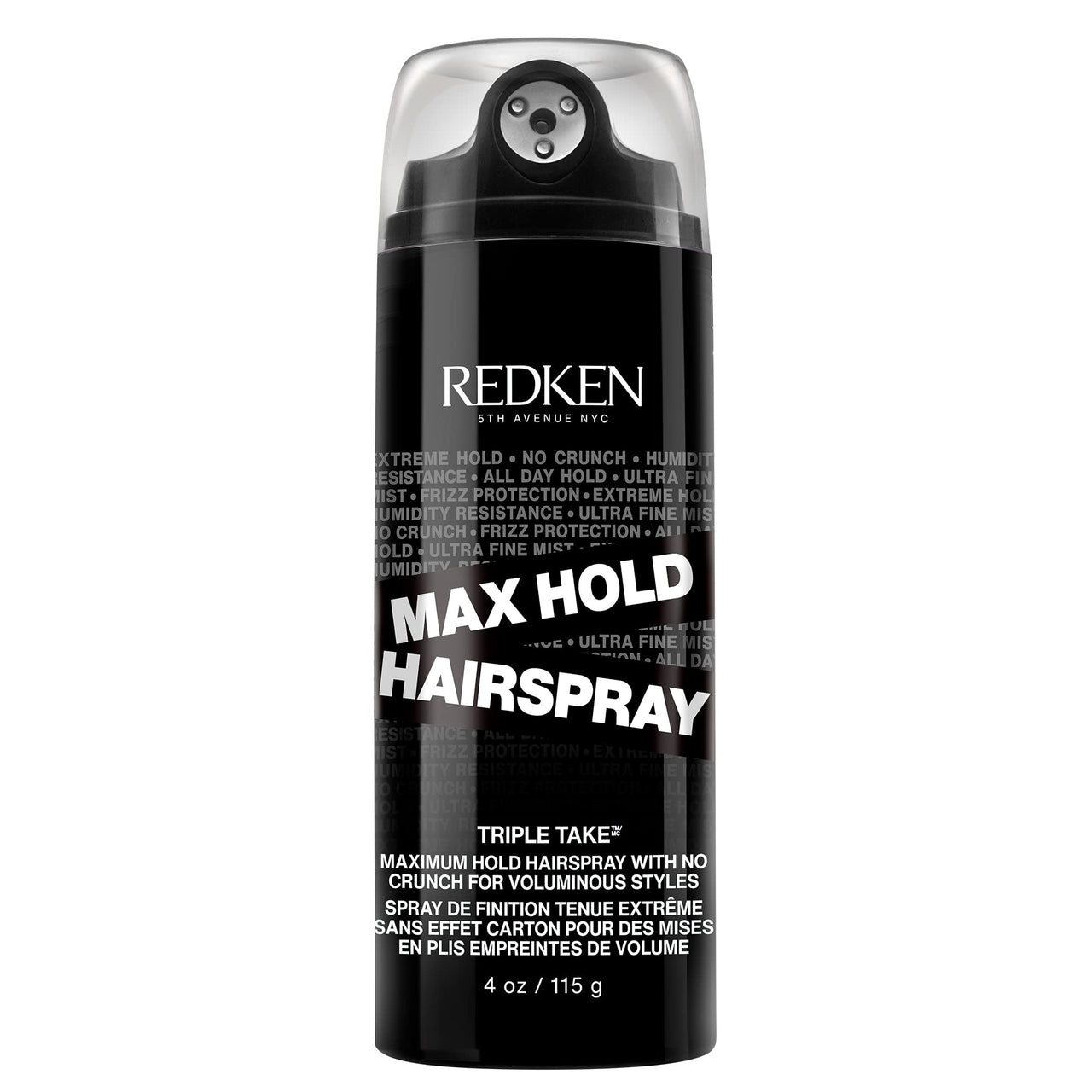 Redken Max Hold Hairspray 32 | Extreme Maximum High Hold Hairspray | For All Hair Types | Long-Lasting Lift & Body | All-Day Style Control | Dry Finish | 24h Humidity Resistance | 4 Oz