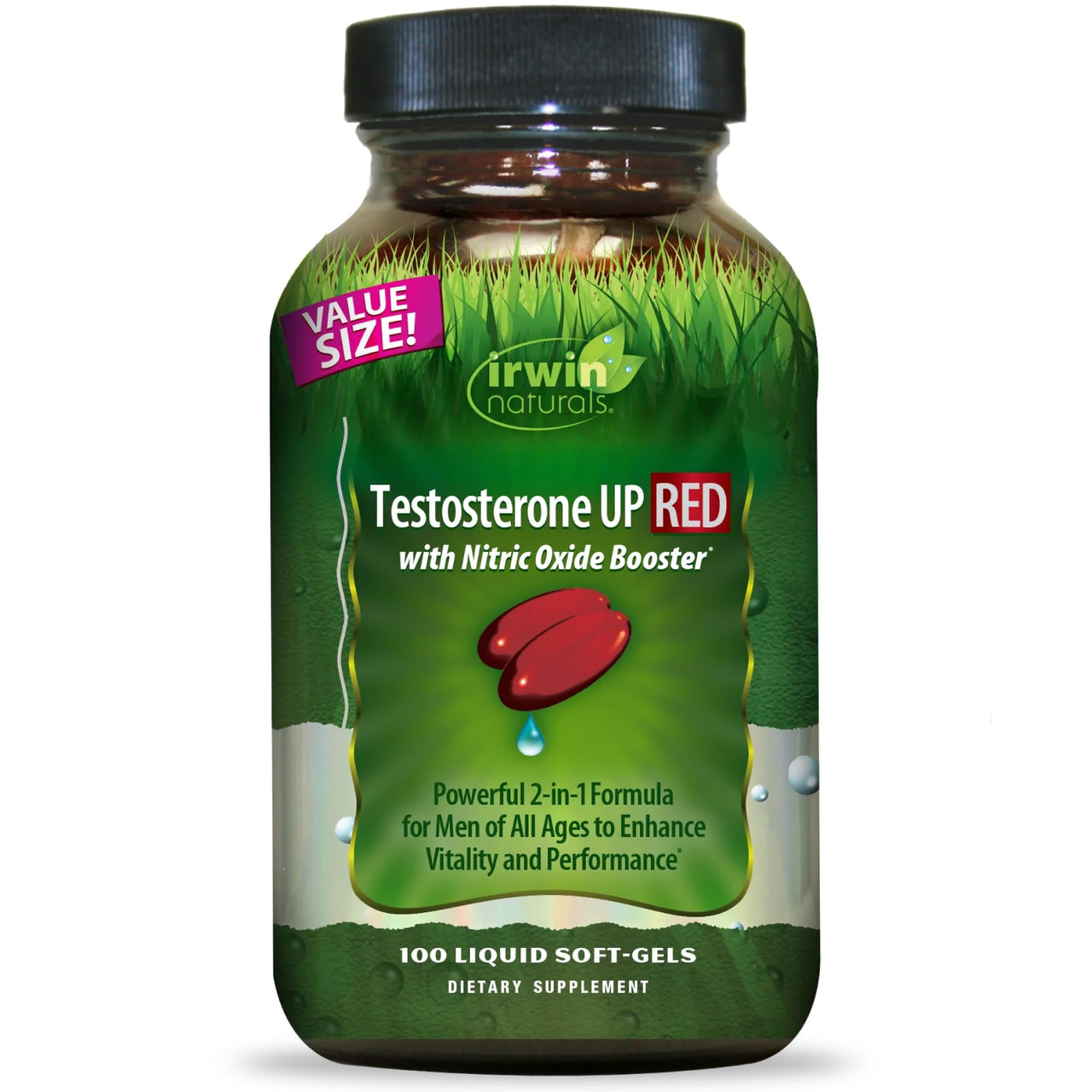Irwin Naturals Testosterone Up Red 100 Sgels