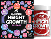 Thumbnail for BIOTEQUELAB Height Growth Increase Gummies Vitamins, Grow Tall Supplement, Calcium, Magnesium, Zinc, Ashwagandha, Glucosamine Multivitamin for Teens, Kids, Adults